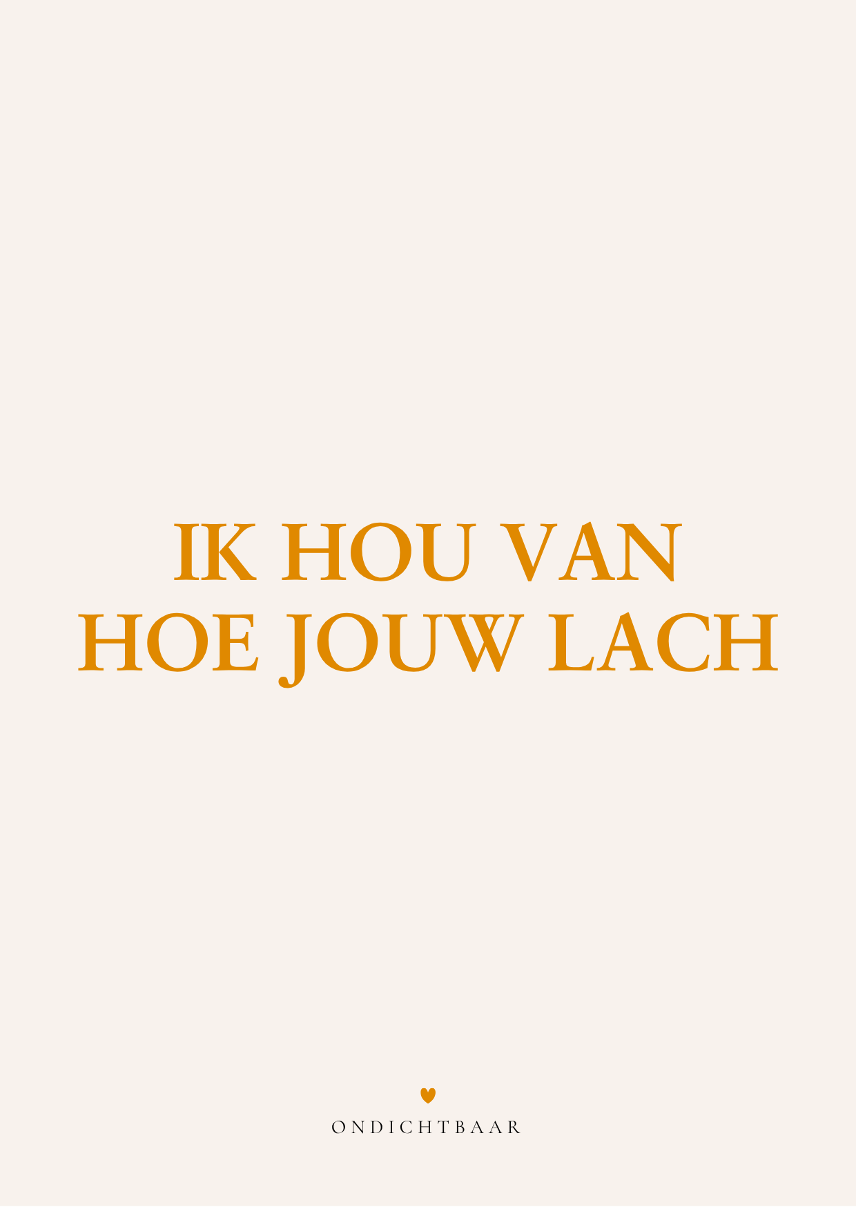 Jouw lach
